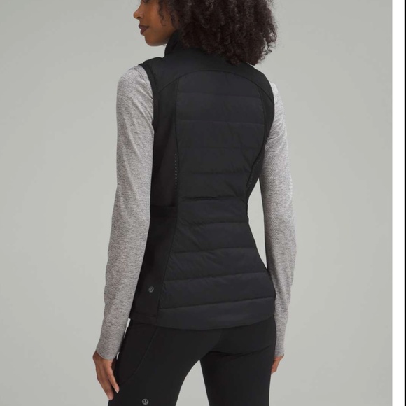 Lululemon Down for It All Vest, Black, Size 10, Like New - Picture 6 of 10